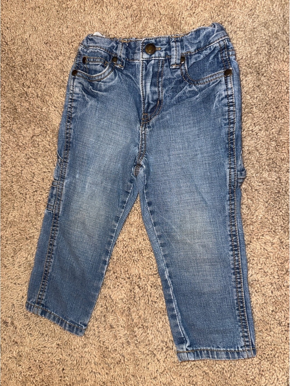 WonderKids Toddler Boys' Blue Denim Jeans 2T